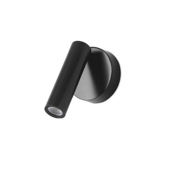 Lampara APLIQUE STYLUS 1 x LED SHARP 7.5W  NEGRO Leds C4