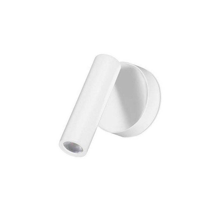 Lampara APLIQUE STYLUS 1 x LED SHARP 7.5W  BLANCO MATE Leds C4