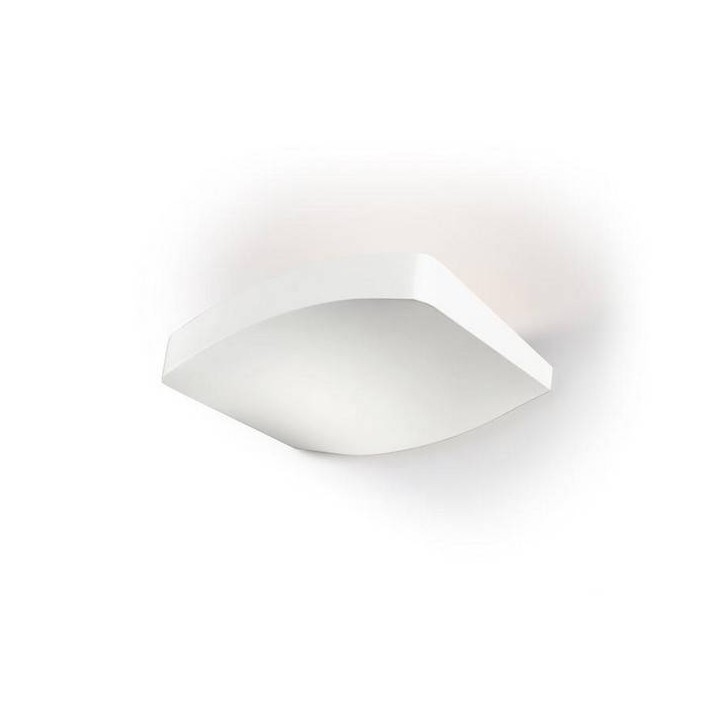 Lampara APLIQUE WAVE 1 x LED CREE 17.6W  BLANCO MATE Leds C4