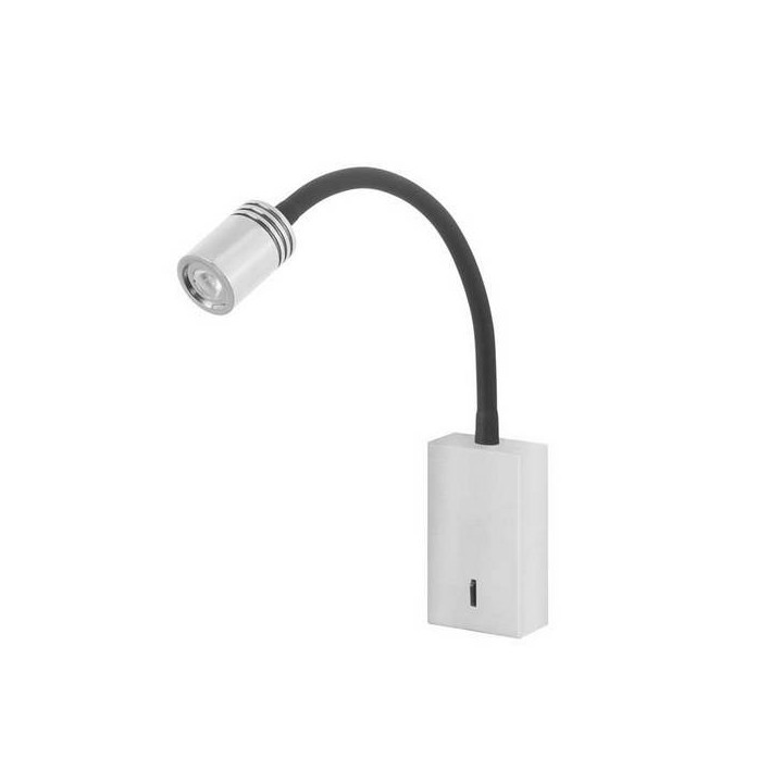 Lampara APLIQUE BOOK 1 x LED CREE 2.2W  NIQUEL SATINADO Leds C4