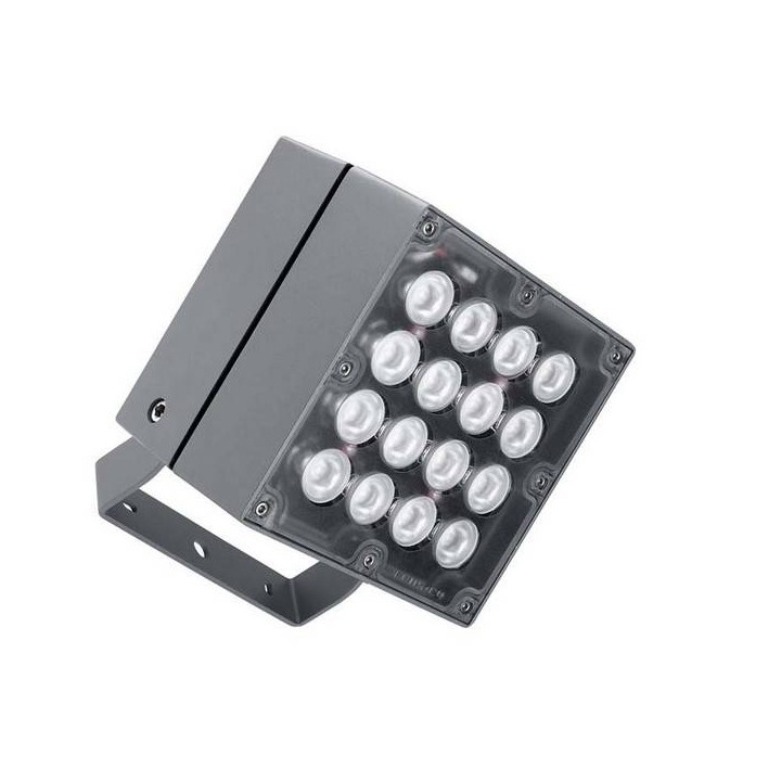 Lampara PROYECTOR CUBE 16 x LED CREE 54W  GRIS URBANO Leds C4