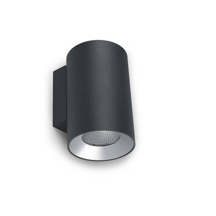 Lampara APLIQUE COSMOS 2 x LED CREE 10,5W  GRIS URBANO Leds C4