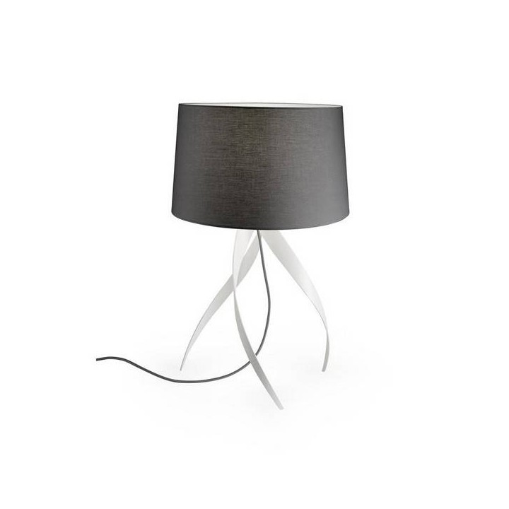 Lampara PORTATIL MEDUSA 1 x E27 18W  BLANCO MATE Leds C4