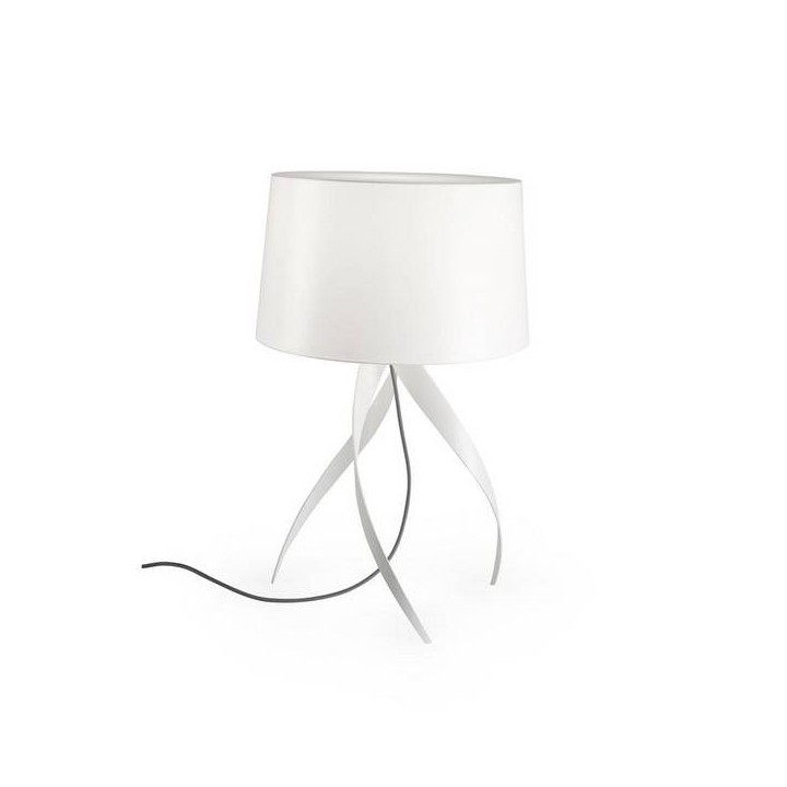Lampara PORTATIL MEDUSA 1 x E27 18W  BLANCO MATE Leds C4