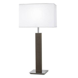 Lampara PORTATIL DEVON 1 x E27 MAX 60W  CROMO Leds C4