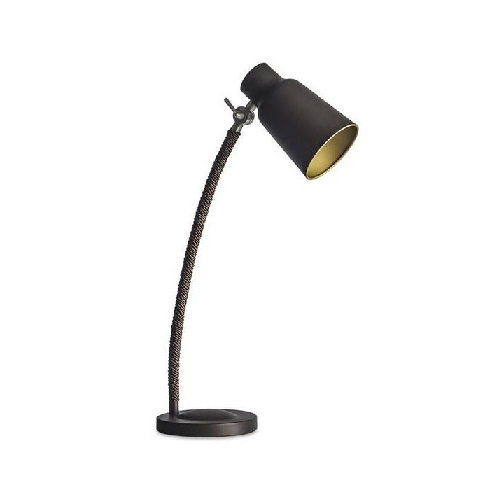 Lampara PORTATIL FUNK 1 x E27 MAX 60W  MARRÓN OSCURO Leds C4