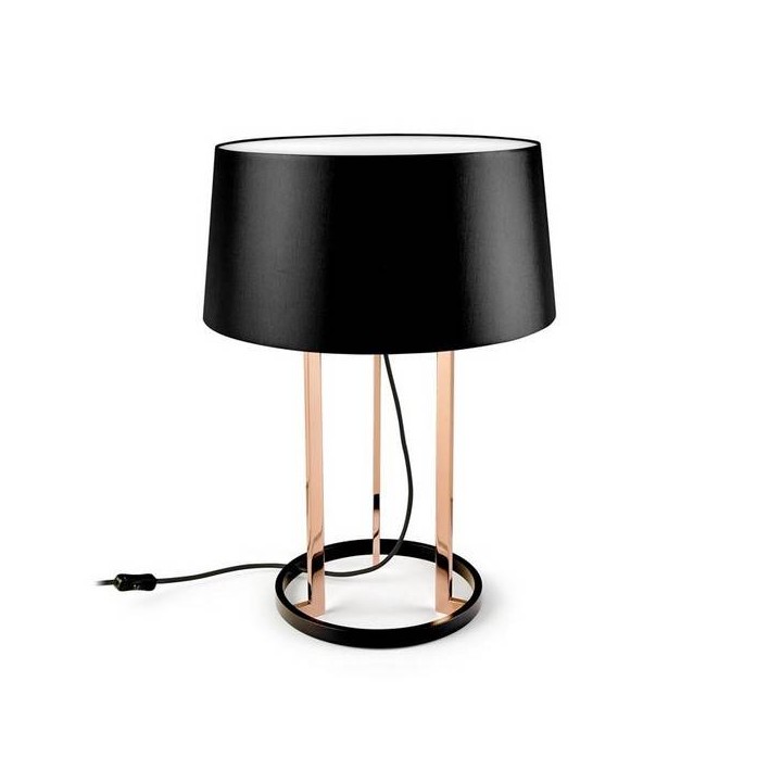 Lampara PORTATIL PREMIUM 3 x E27 MAX 18W  COBRE BRILLANTE Leds C4