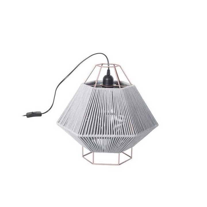 Lampara PORTATIL LEGATO 1 x E27 MAX 60W  NEGRO MATE Leds C4
