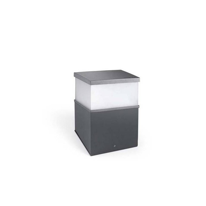 Lampara SOBREMURO CUBIK 21 x LED OSRAM 15W  GRIS URBANO Leds C4