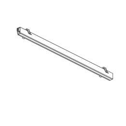 Luminaria Sistema lineal Infinite Slim Continuity Recessed 1120mm 28.7 Blanco cálido - 3000K CRI 90 ON-OFF Blanco IP20 3481lm Le