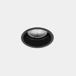 Downlight Nit Round Fix ø105 13.4 Blanco neutro - 3500K CRI 90 37º DALI-2/PUSH Negro IP54 1508lm Leds C4 BH11-11D9M3DS60