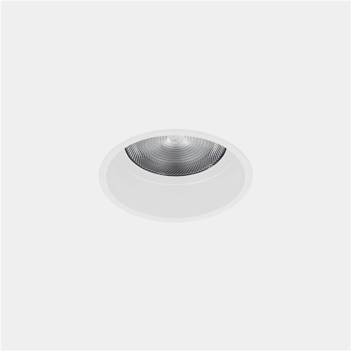 Downlight Nit Round Fix ø105 30.9 Blanco cálido - 2700K CRI 90 57º ON-OFF Blanco IP54 2902lm Leds C4 BH11-27V9F2OS14