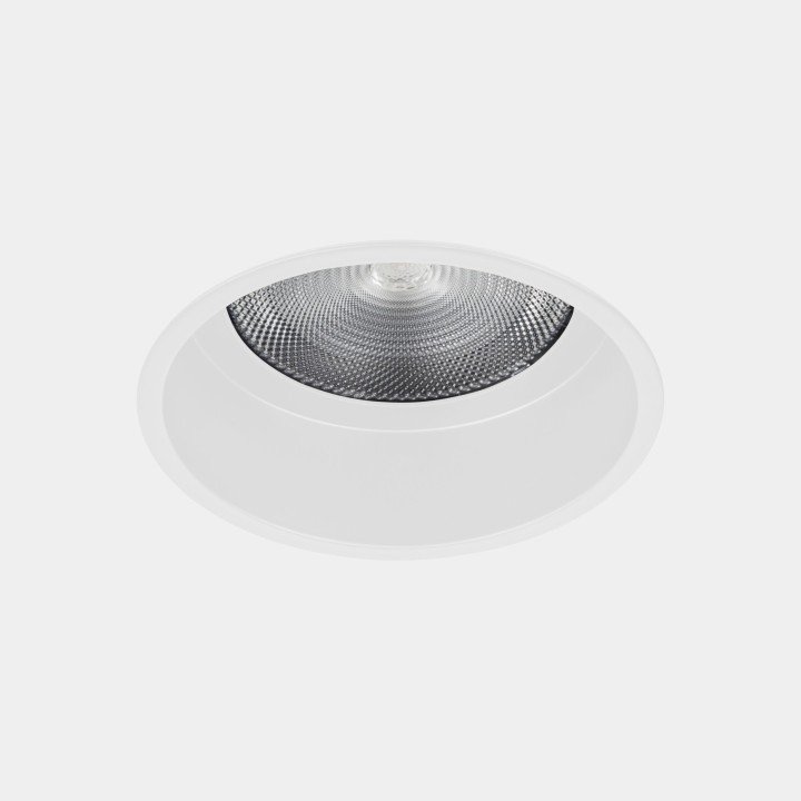 Downlight Nit Round Fix ø150 27.2 Blanco neutro - 4000K CRI 90 37º Blanco IP54 3272lm Leds C4 BH12-27X9M3BB14