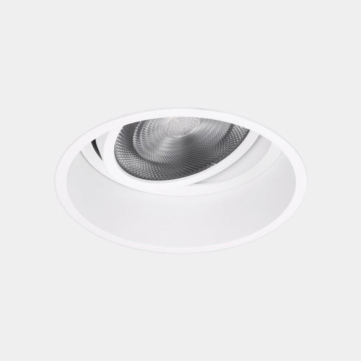 Downlight Nit Round Adjustable ø170 30.9 Blanco neutro - 4000K CRI 90 60º ON-OFF Blanco IP54 3205lm Leds C4 BH14-27X9F2OS14