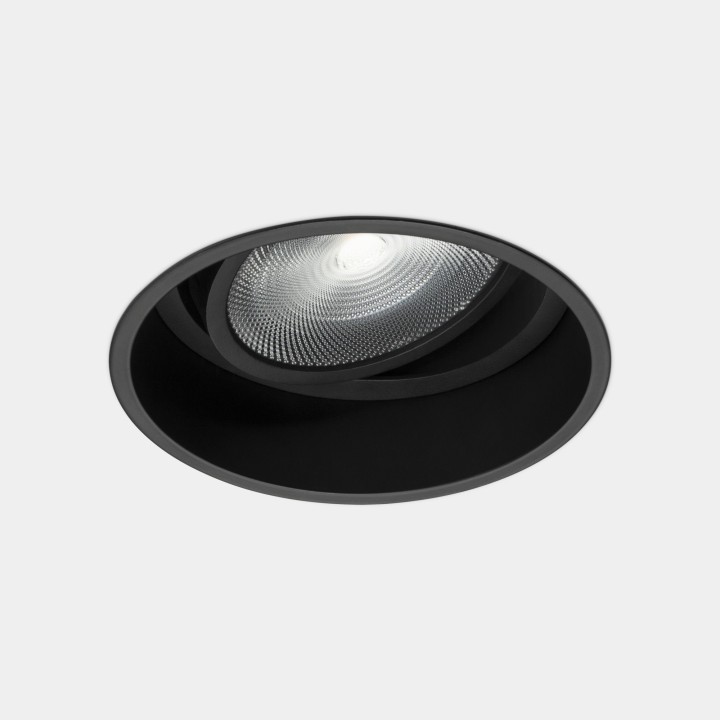 Downlight Nit Round Adjustable ø170 41.1 Blanco neutro - 4000K CRI 90 37º ON-OFF Negro IP54 4003lm Leds C4 BH14-36X9M3OS60