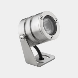 Proyector IP66-IP68 (5m) ARO LED 6.1 Blanco cálido - 2700K 48V-PWM Acero inoxidable AISI 316 400lm Leds C4 BJ12-P6V9F2BBCA