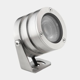 Proyector IP66-IP68 (5m) ARO LED 13.2 Blanco cálido - 3000K 48V-PWM Acero inoxidable AISI 316 1129lm Leds C4 BJ13-12W9M3BBCA