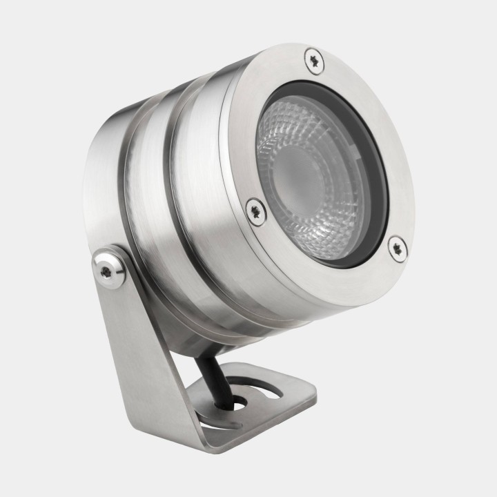 Proyector IP66-IP68 (5m) ARO LED 13.2 Blanco cálido - 3000K 48V-PWM Acero inoxidable AISI 316 1129lm Leds C4 BJ13-12W9M3BBCA