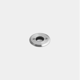Lámpara Empotrable de suelo IP66-IP68 (5m) ARO LED 2.7 Blanco cálido - 2700K 48V-PWM Acero inoxidable AISI 316 72lm Leds C4 BJ14