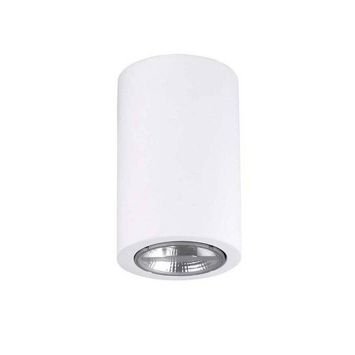 Lampara PLAFON GES 1 x GU10 MAX.7W  BLANCO Leds C4