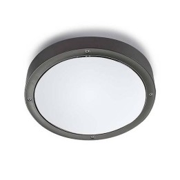 Lampara PLAFON BASIC 1 x E27  MAX.23W  GRIS URBANO Leds C4