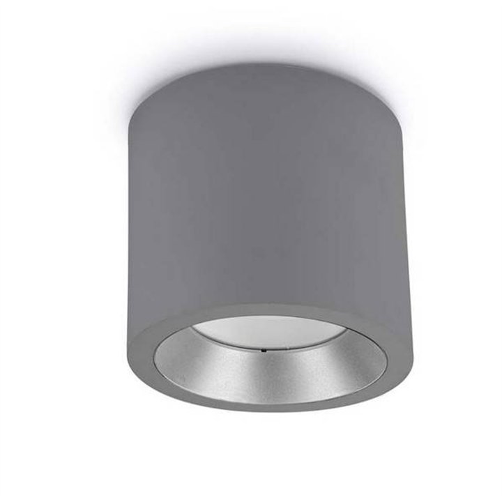 Lampara PLAFON COSMOS 1 x LED CREE 23W  GRIS Leds C4