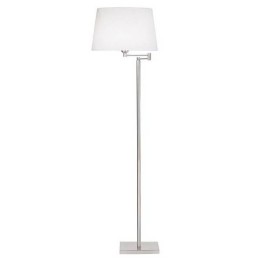 Lampara PIE DE SALON DOVER 1 x E27 MAX 60W  NIQUEL SATINAD Leds C4