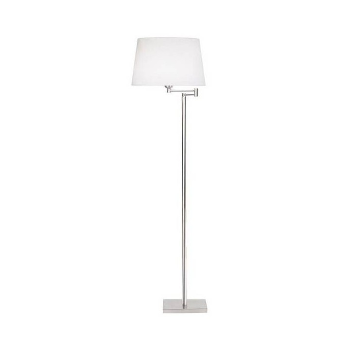 Lampara PIE DE SALON DOVER 1 x E27 MAX 60W  NIQUEL SATINAD Leds C4