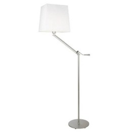 Lampara PIE DE SALON MILAN 1 x E27 MAX 100W  NIQUEL SATINA Leds C4