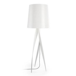 Lampara PIE DE SALON MEDUSA 1 x E27 30W  BLANCO MATE Leds C4
