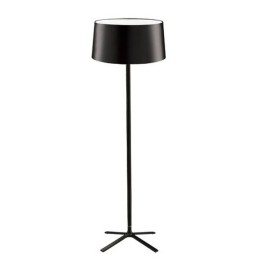 Lampara PIE DE SALON HALL 3 x E27 30W  NEGRO MATE Leds C4
