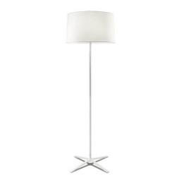 Lampara PIE DE SALON HALL 3 x E27 30W  BLANCO MATE Leds C4