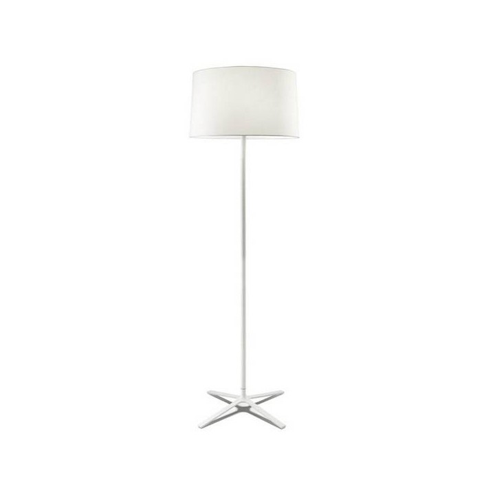Lampara PIE DE SALON HALL 3 x E27 30W  BLANCO MATE Leds C4