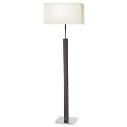 Lampara PIE DE SALON DEVON 1 x E27 MAX 100W  CROMO Leds C4