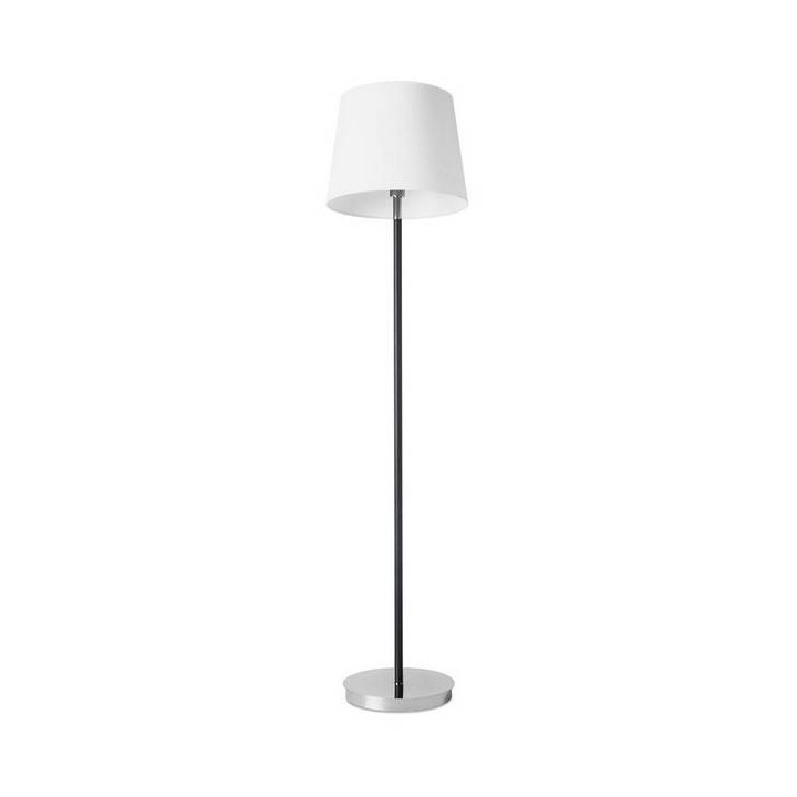 Lampara PIE DE SALON DELUXE 1 x E27 MAX 100W  CROMO NEGRO Leds C4