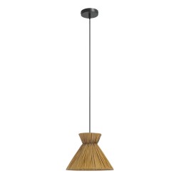 Lámpara Colgante IP20 DAMA E27 15 Negro Forlight DAMA