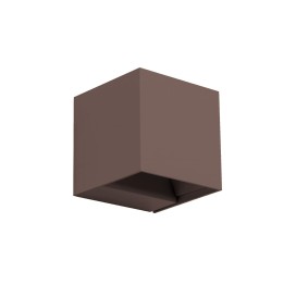 Aplique IP54 REX LED 6.6 Blanco cálido - 3000K ON-OFF Marrón 680 Forlight Rex