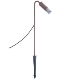 Baliza IP54 TRIM LED 3.5 Blanco cálido - 3000K ON-OFF Marrón 280 Forlight TRIM