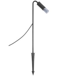 Baliza IP54 TRIM LED 3.5 Blanco cálido - 3000K ON-OFF Negro 280 Forlight TRIM