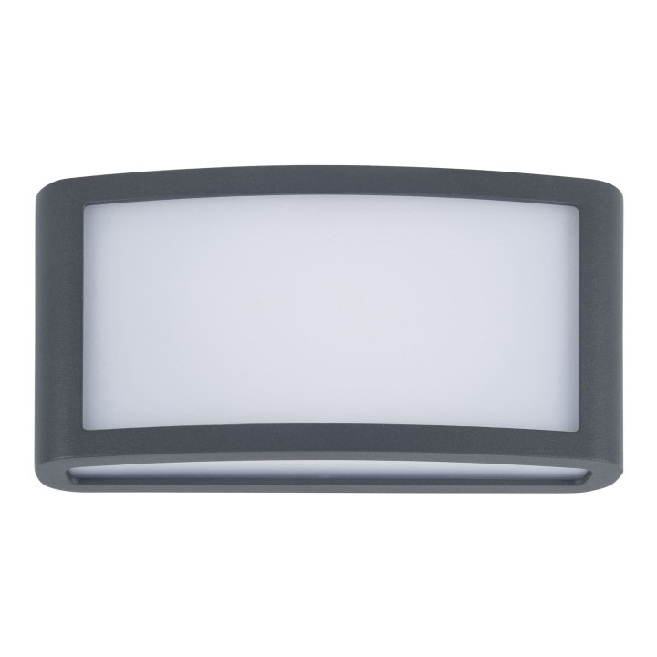 Aplique IP54 ZENITHA LED 12 Blanco cálido - 3000K ON-OFF Negro 1300 Forlight ZENITHA
