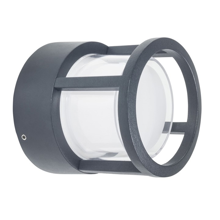 Aplique IP54 ONE LED 6.3 Blanco cálido - 3000K ON-OFF Negro 750 Forlight ONE
