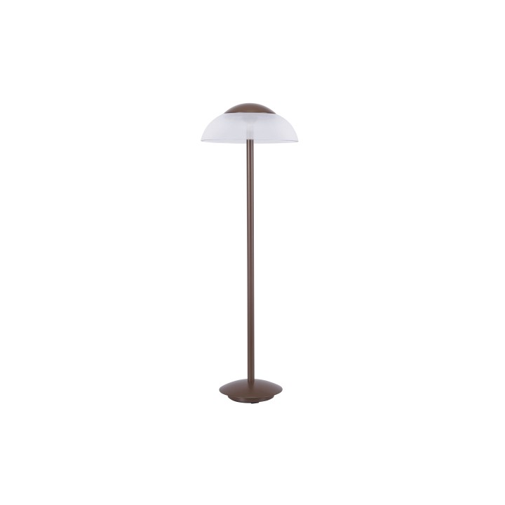 Baliza IP54 Eclipta II LED 9.2 Blanco cálido - 3000K ON-OFF Marrón 1063 Forlight Eclipta II