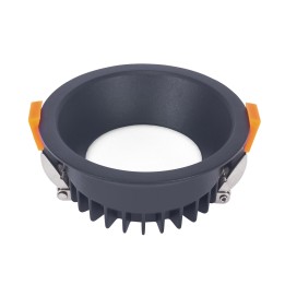Downlight IP54 JET NEGRE LED 10.1 Blanco cálido - 3000K ON-OFF Negro 1020.00 Forlight Jet