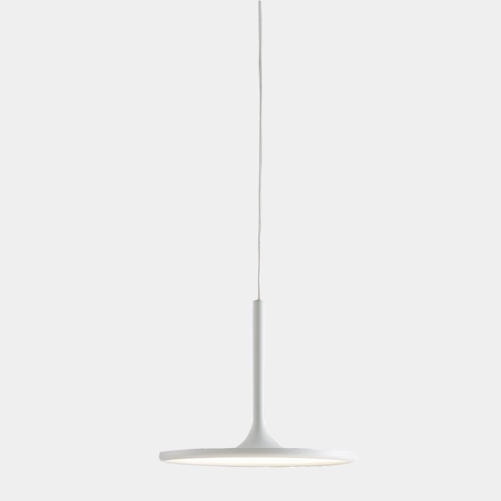 Lámpara Colgante Net Ø250 LED 16.3 Blanco cálido - 3000K ON-OFF Blanco 878lm LedsC4 00-A014-BW-M1