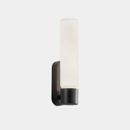 Lámpara de baño IP44 Dresde Led LED 9.5 Blanco cálido - 3000K ON-OFF Negro 563lm LedsC4 05-A012-05-F9