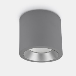 Plafón IP66 COSMOS Led LED 12W 4000K Gris 1118lm Leds C4 15-9790-34-CM