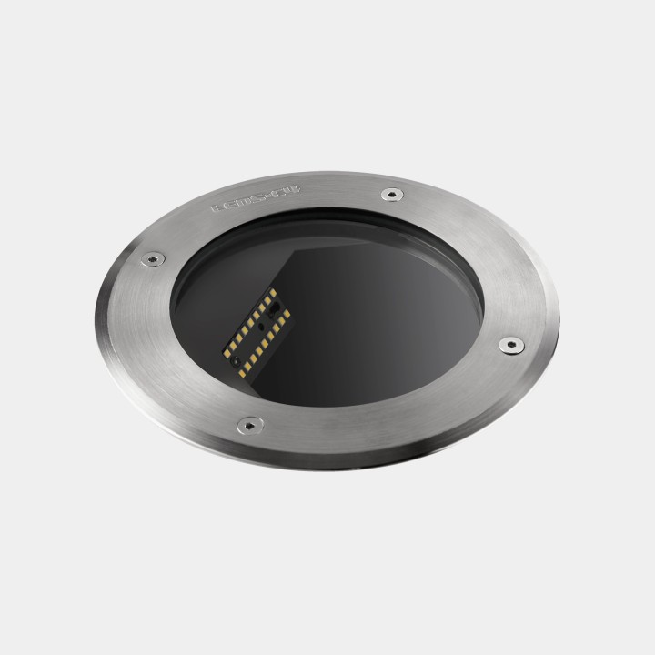 Lámpara Empotrable de suelo IP65-IP67 Gea Wall Washer 225mm LED 27.5 Blanco cálido - 3000K DALI-2 Acero inoxidable AISI 316 1008