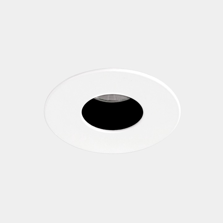 Downlight Play Pinhole Round Fixed 10.5 Blanco cálido - 2700K CRI 90 7.2º DALI-2/PUSH Blanco IN IP20 / OUT IP54 458lm LedsC4 AG4