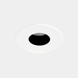 Downlight Play Pinhole Round Fixed 10.5 Blanco cálido - 3000K CRI 90 7.2º DALI-2/PUSH Blanco IN IP20 / OUT IP54 493lm LedsC4 AG4