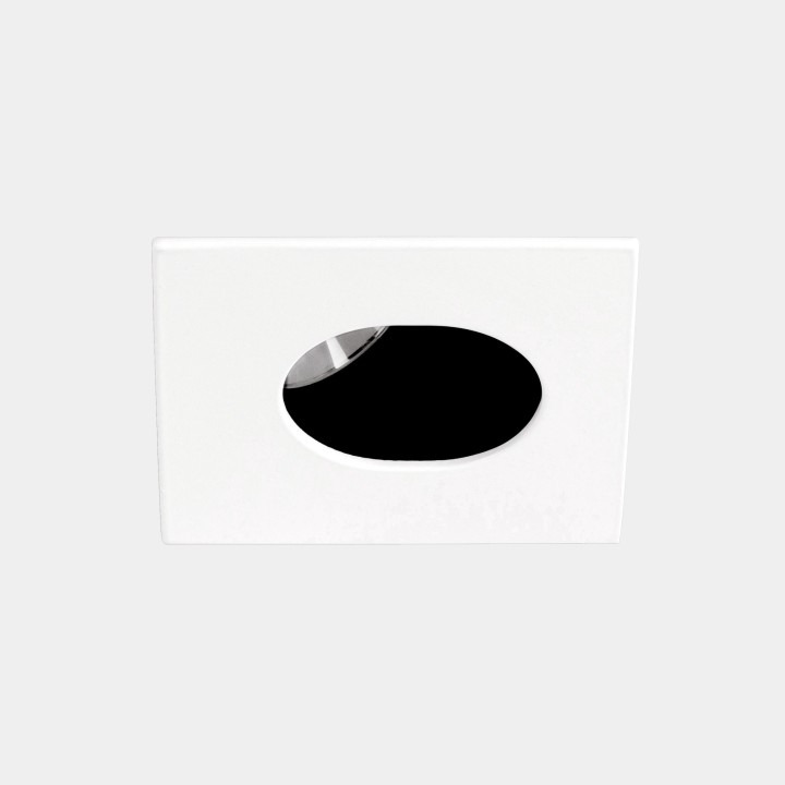 Downlight Play Pinhole Square Adjustable 10.5 Blanco cálido - 2700K CRI 90 7.2º ON-OFF Blanco IN IP20 / OUT IP23 458lm LedsC4 AG